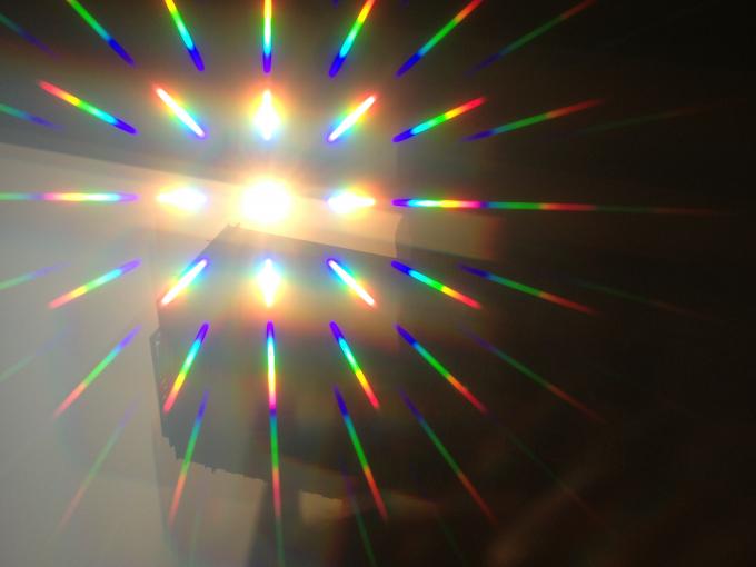50 Lunettes Réseau Diffraction Holographique - Effet Feu D'Artifice - 13 500 Lignes - Double Axe Pour Expériences Lumière