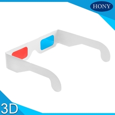 Cyan rouge en verre populaires de l'anaglyphe 3d pour les livres PC/3D et les magazines 3D normaux