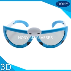 Enfants pliant les verres 3d polarisés linéaires modèles avec du verre de 0.7mm Thicknesss