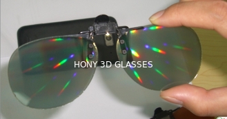 Les verres blancs de feux d'artifice du cinéma 3D endommagent la résistance 0.06mm Lense