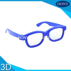 Le cinéma Reald 3D a polarisé des verres pour des enfants, verre de la vue 0.19-0.38mm d'ABS