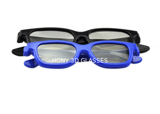 Faites aux enfants de plastique 3D les verres polarisés linéaires pour le cinéma de 3D 4D 5D 6D, verres linéaires passifs des enfants IMAX 3d