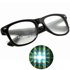 Les verres de diffraction de spécialité avec le logo ont imprimé - le club 3D de partie de yeux d'éloge Trippy