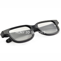 Cinéma Glsses de l'impression 3D de logo pour l'Eyewear 3D bon marché de vue de noir de théâtre d'IMAX