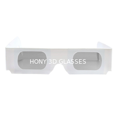 Les verres du carton 3D de plaine de cinéma d'IMAX impriment les verres 3D jetables de logo