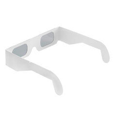 Les verres du carton 3D de plaine de cinéma d'IMAX impriment les verres 3D jetables de logo