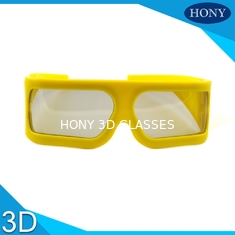ABS cadre lentilles polarisée circulaire en plastique théâtre lunettes 3d avec grande taille