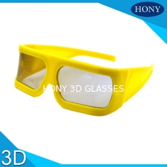 ABS cadre lentilles polarisée circulaire en plastique théâtre lunettes 3d avec grande taille