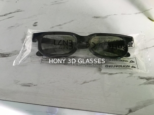 Les verres 3D passifs badine les verres en plastique d'une de temps d'utilisation salle de cinéma 3d d'Eyewear