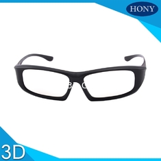La circulaire universelle de plastique a polarisé l'Eyewear passif du cinéma 3D en verre 3D