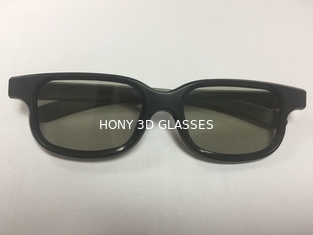 Les verres 3D passifs badine les verres en plastique d'une de temps d'utilisation salle de cinéma 3d d'Eyewear