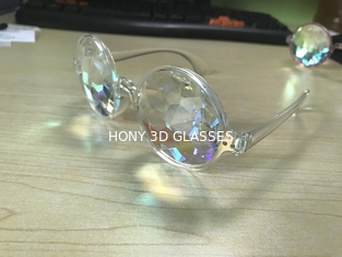 Produit le plus en plastique de Hony, verres de kaléidoscope de Lense de fleur pour la danse Musice Fesvital