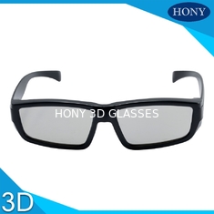 3D verres polarisés linéaires adultes, verres 3D passifs avec le cadre noir