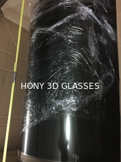 couleur noire matérielle de polarisation en verre d'Imax 3d de feuille de film de 710 * de 406mm