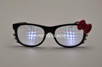 Verres de Lense en verre de feu d'artifice de Hello Kitty 3D de célébration/diffraction