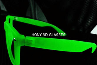 Les verres de diffraction de la fluorescence 3d avec le PC dégagent le verre de diffraction écologique