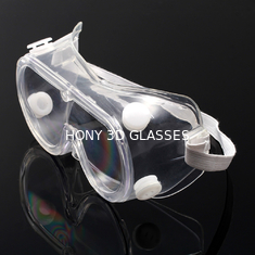 180 degrés médical regardant des lunettes de protection oculaire de PVC
