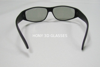 La circulaire passive a polarisé les verres 3D pour des cinémas de 3D TVs&amp;RealD 3D