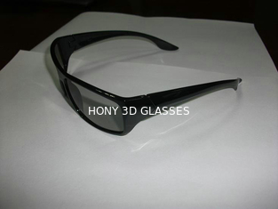 Vrais verres 3D polarisés linéaires pour le home cinéma, épaisseur de 0.72mm