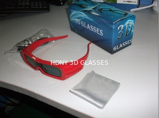 Verres actifs pointus du volet 3D pour TV, cadre électronique de plastique de PC en verre 3d