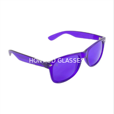 Contre les lunettes de soleil de amplification de cadre de PC d'humeur de lunettes de soleil de Chakra de couleur d'UVA
