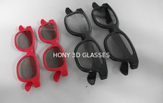 La circulaire en plastique faite sur commande a polarisé des verres de Reald 3D pour les enfants ou l'adulte