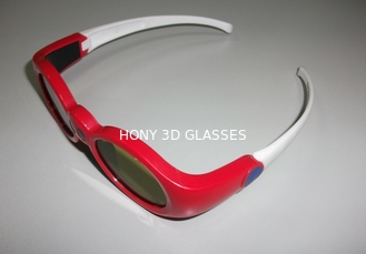 Eyewear actif en verre 3D de Xpand d'anaglyphe rouge, verres du volet 3d pour le PC