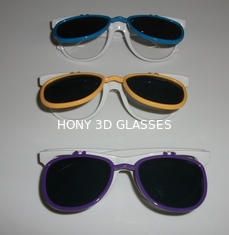 Coupez sur des verres de Wayfare d'Eyewear en verre des feux d'artifice 3D écologiques