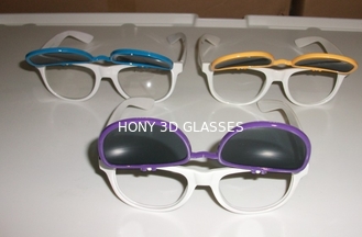 Plastique fait sur commande d'Eyewear en verre de feux d'artifice de la diffraction 3D de style de secousse