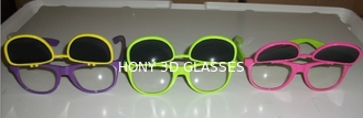 Couleur 1,0 mm PMMA laser lentille feux d'artifice lunettes 3d pour cadeau / cadeaux