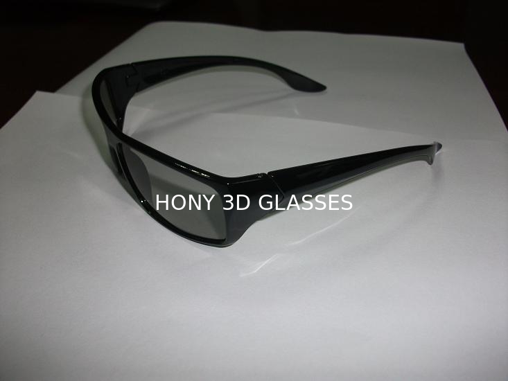 La circulaire en plastique de PC passif a polarisé des verres de 3D 4D 5D 6D pour l'atterrisseur 3D TV