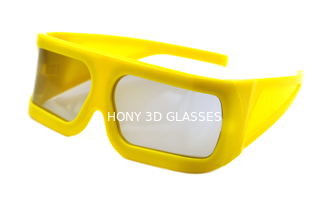 Verres 3D, verres polarisés linéaires de grande taille de la salle de cinéma 3D