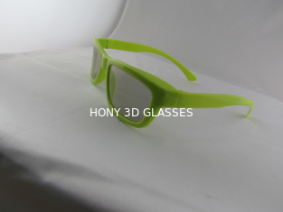 La circulaire passive en verre consommables du cinéma 3D a polarisé le cadre mou d'Eyewear