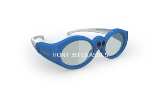 Verres adaptés aux besoins du client du lien 3D de DLP de couleur pour des enfants, verres de projecteur d'Optoma