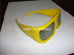 Le cadre Unfoldable d'ABS arme l'Eyewear polarisé linéaire de concepteur en verre 3D