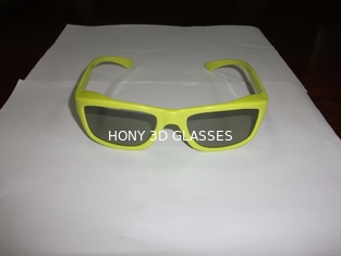Verres 3D polarisés linéaires de verres minces pour le cinéma avec le cadre fort d'ABS