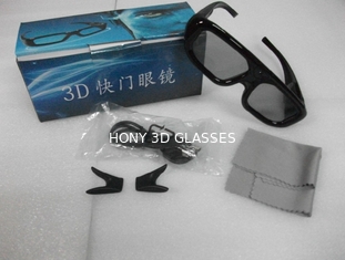 Adulte/Eyewear en plastique en verre 3D actifs d'enfants pour Home Theater, norme de FCC de Rohs