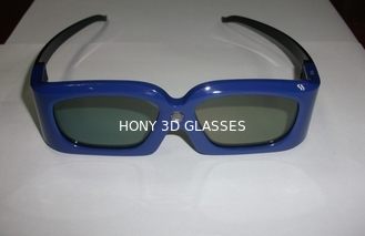 les verres rechargeables du lien 3D du DLP 120Hz pour 3D préparent le projecteur, blanc de noir bleu