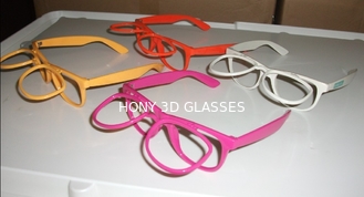 Renversez vers le haut des lunettes en verre de PC de feux d'artifice de la diffraction 3D pour des sites de divertissement